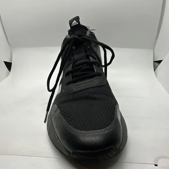 Adidas Own The Game Black White Mens Size 9 - Picture 6 of 14